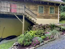 3BR Chalet with Hot Tub & Trout Stream - Image 3