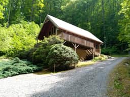 3BR Chalet with Hot Tub & Trout Stream - Image 2
