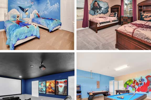 8BR Villa with Pool & Games Room, Sleeps 17 - Image 1