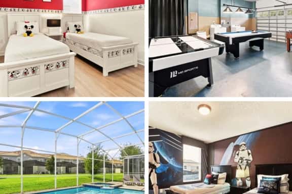 Grand 10-Bedroom Estate with Games Room and Resort Amenities - Image 1