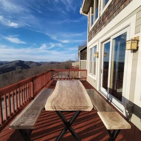 New! Peaceful Mountain Views, Deck, Trails nearby - Image 1