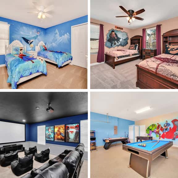 8BR Villa with Pool & Games Room, Sleeps 17 - Image 1