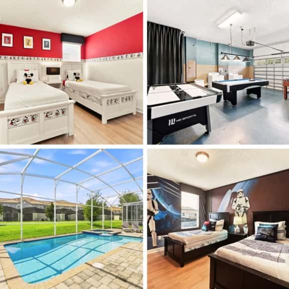 Grand 10-Bedroom Estate with Games Room and Resort Amenities - Image 1